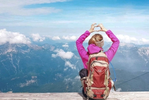 Prise en charge à Munich : randonnée de 2 jours à la Zugspitze (via Knorrhütte)