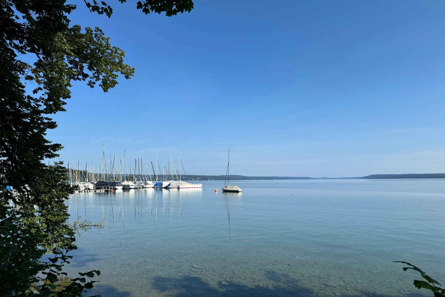 Tour privato in bicicletta intorno al lago di Starnberg con pranzo bavarese