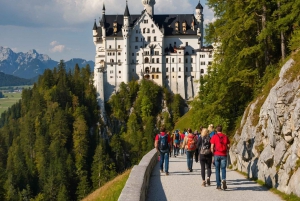 Yksityinen kuljettaja Münchenistä Neuschwanstein & Linderhofiin