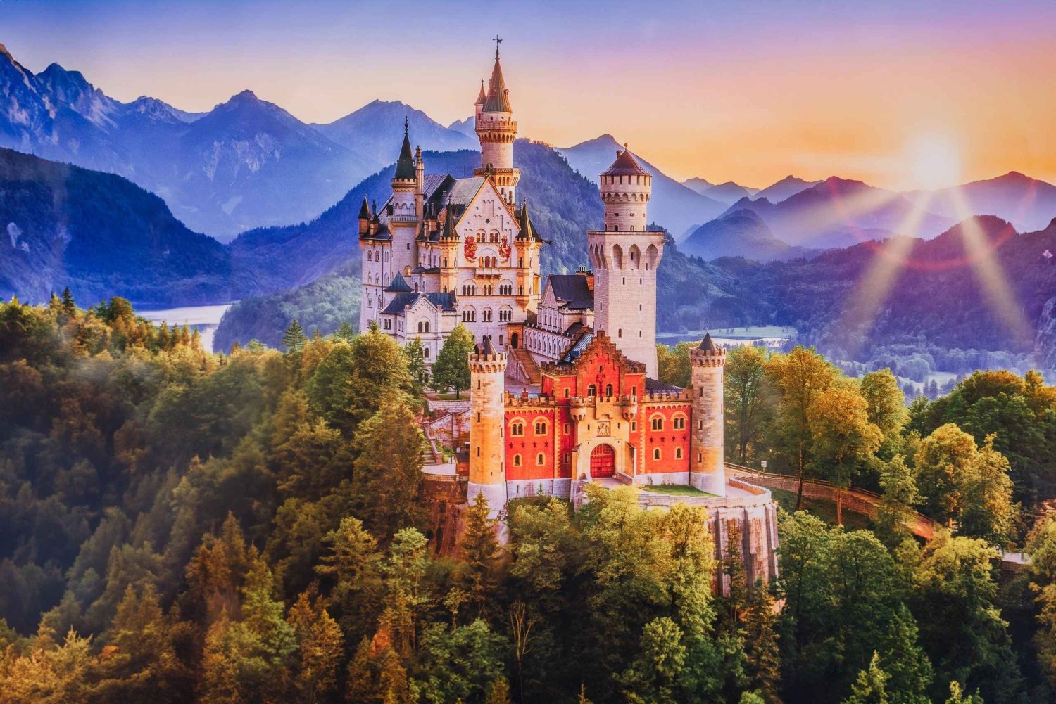 Prywatna 1-dniowa wycieczka z Monachium do zamku Neuschwanstein