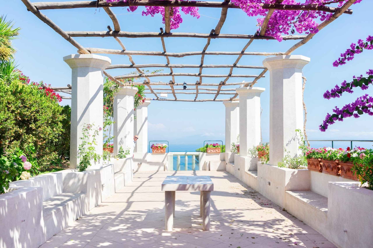 Yksityinen päiväretki Napolista Ravelloon, Amalfiin ja Positaanoon