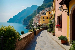 Yksityinen päiväretki Napolista Ravelloon, Amalfiin ja Positaanoon