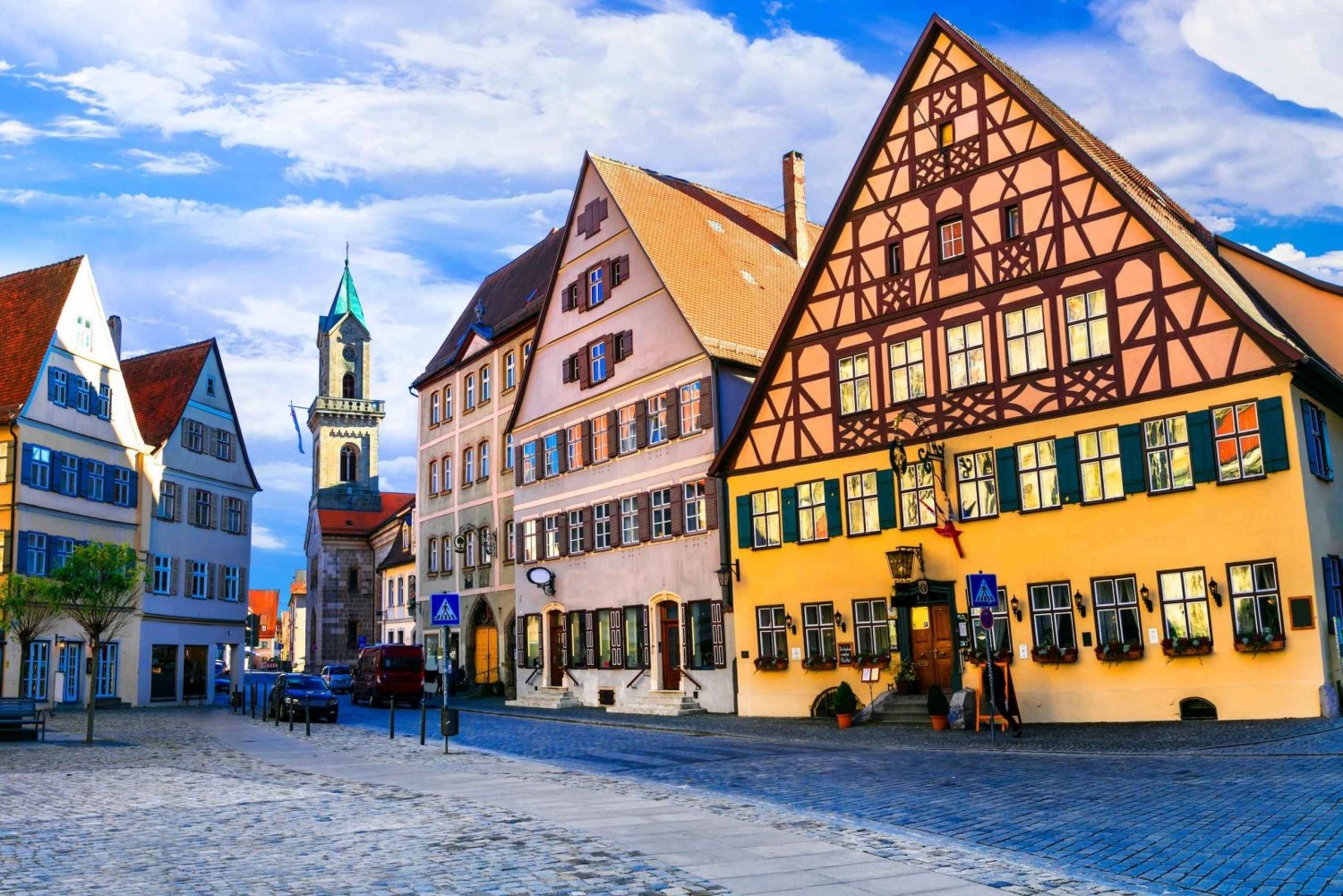 Excursion privée d'une journée de Munich à Harburg, Dinkelsbuhl et Rothenburg