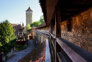 Conductor privado de Múnich a Rothenburg & Harburg, y vuelta