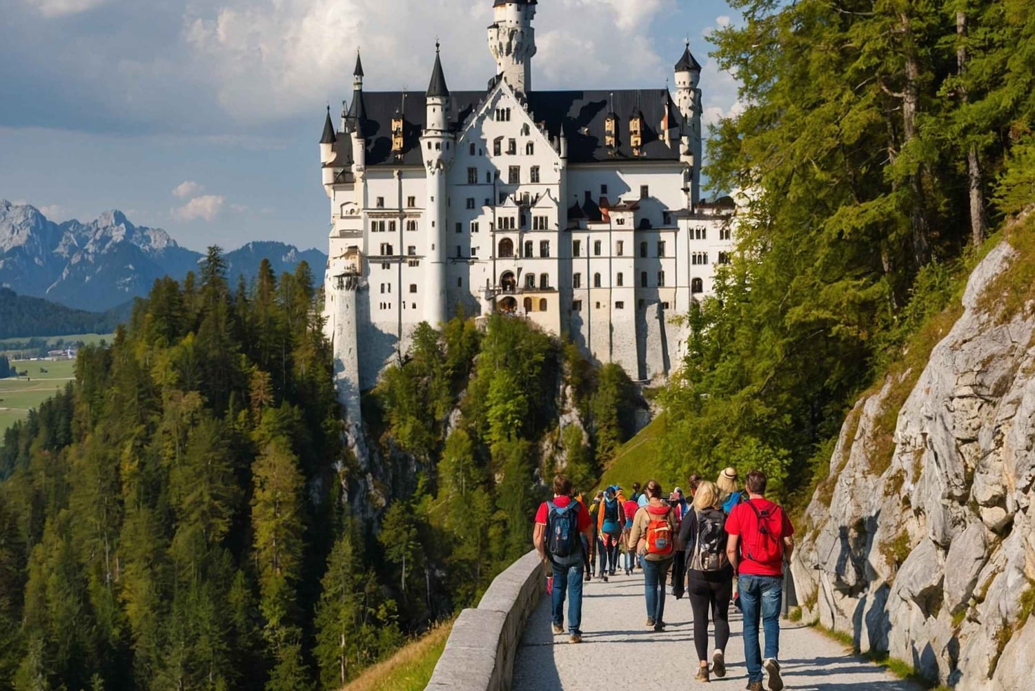 Conductor privado: De Múnich a Neuschwanstein y Landsberg am Lech