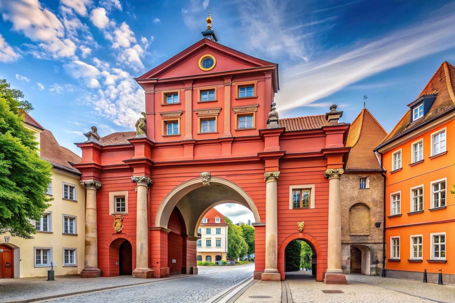 Private english speaking driver: Munich to Augsburg and back