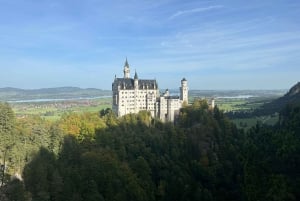 Privat tur til Neuschwanstein slott i Mercedes-varebil fra MUC