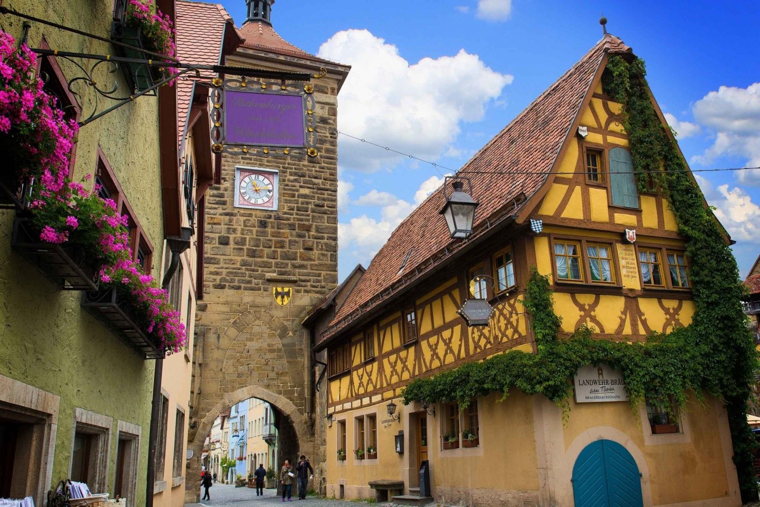 De Munique: visita guiada privada a Rothenburg ob der Tauber