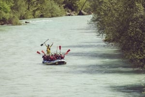Rafting on Isar close to Munich