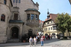 Regensburg: Den gamle bydel i Regensburg med Stadtamhof