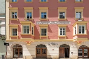 Regensburg: Den gamle bydel i Regensburg med Stadtamhof