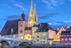 Regensburg: Old Town of Regensburg with Stadtamhof