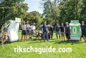 München: Rickshaw-tur till Gamla stan och Engelska trädgården