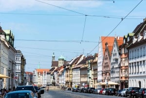 Självguidande stadsrally / skattjakt Augsburg på tyska