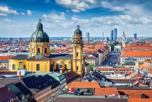 Samodzielny rajd miejski / poszukiwanie skarbów Monachium w języku niemieckim