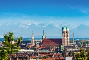 Unike landemerker i München - familievandring