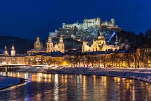 Wien: Salzburg Ganztagestour mit Guide und Festungsbahn