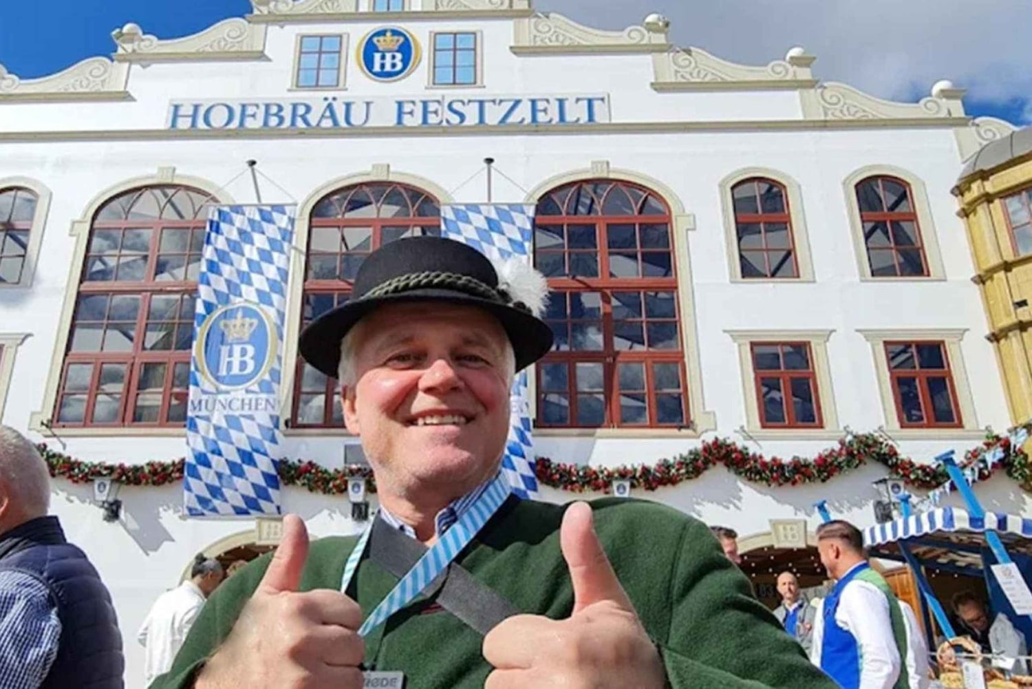 Virtuell rundtur 360°-video Oktoberfest i München med Wolfgang