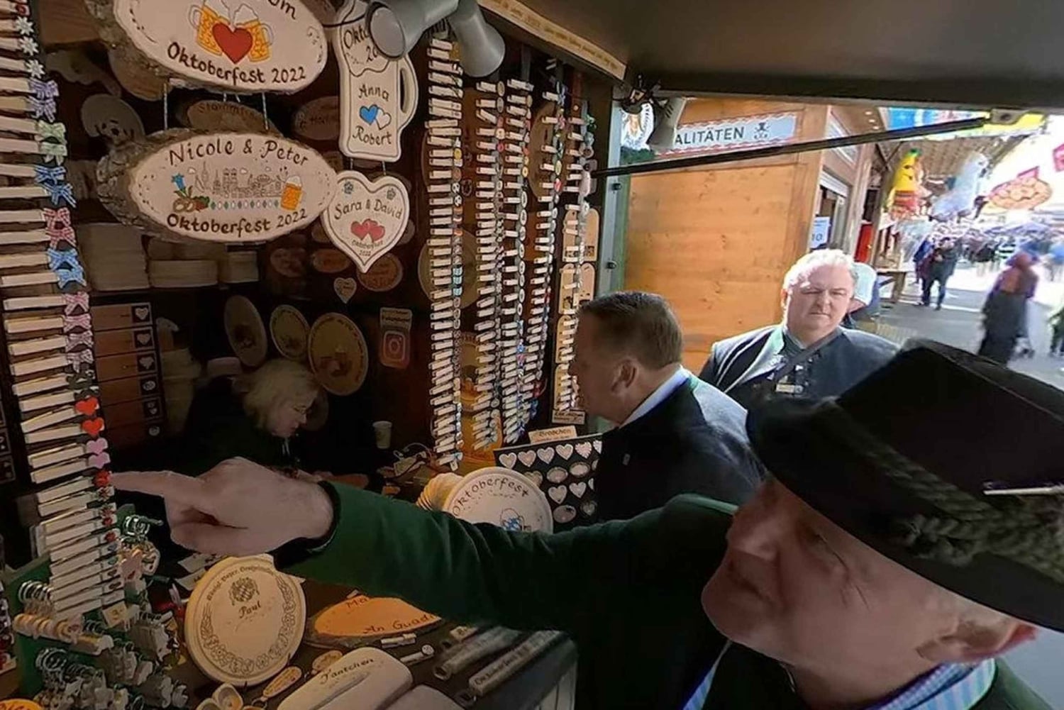 Virtuell rundtur 360°-video Oktoberfest i München med Wolfgang