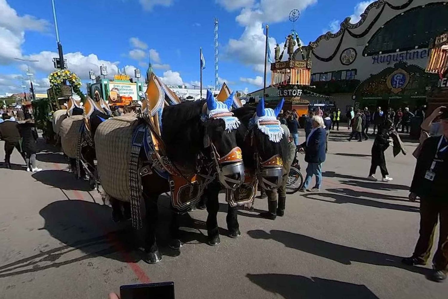 Virtuell rundtur 360°-video Oktoberfest i München med Wolfgang