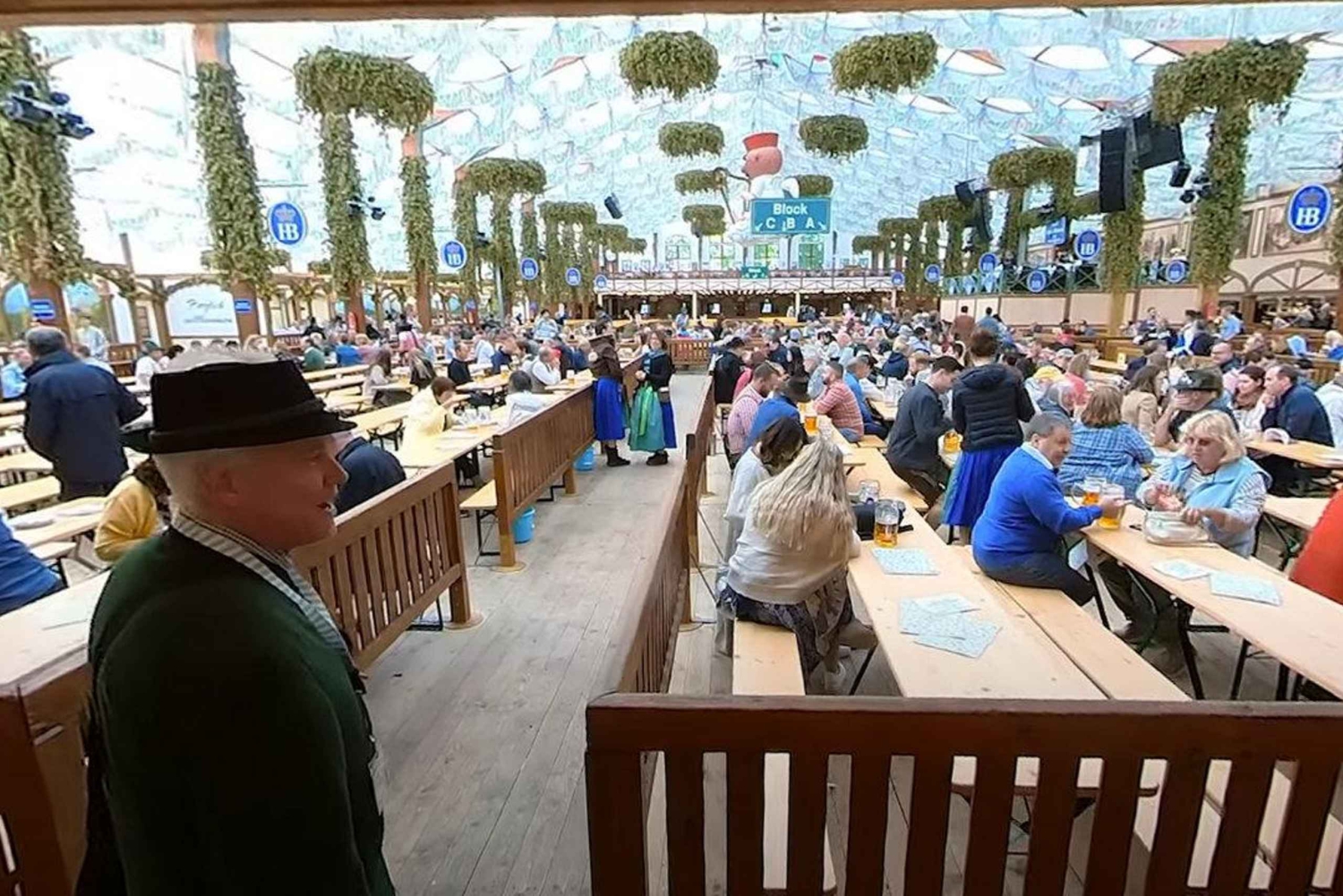 Virtuell rundtur 360°-video Oktoberfest i München med Wolfgang