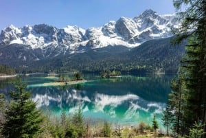 Zugspitze & Eibsee: dagtour met Peter. Ophalen bij het hotel in München. 6 personen
