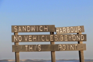 From Walvis Bay: Sandwich Harbour World Heritage Site