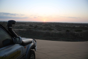 Golden Hour at Sandwich Harbour, Walvis Bay with Escapades