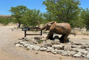 Outjo: Vingerklip Guided Tour with Scenic Drive