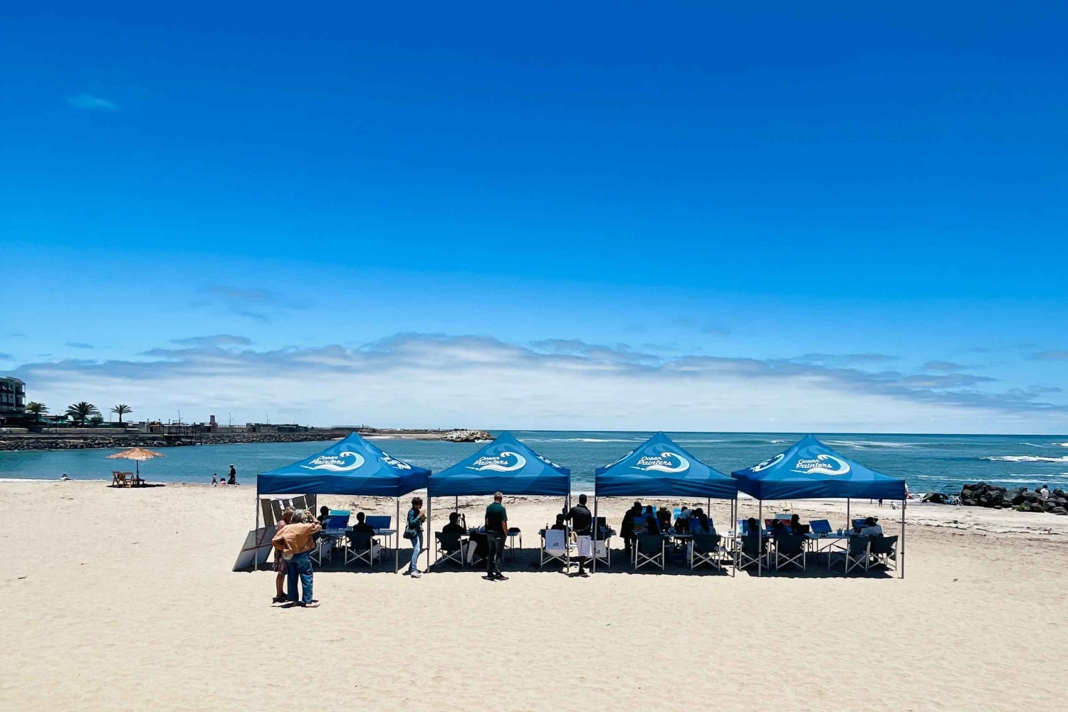 Swakopmund: Beach Painting Session with Artist Guide