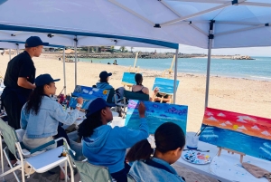 Swakopmund: Beach Painting Session with Artist Guide