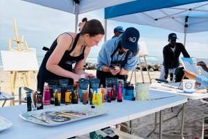 Swakopmund: Beach Painting Session with Artist Guide