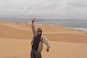 Catamaran Dolphin Cruise and Sandwich Harbour Tour