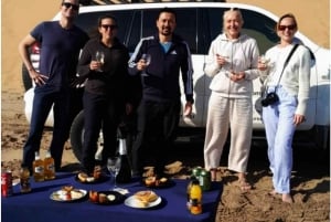 Walvisbay: Sandwich Harbour SUNSET Tour-End It Beautifully