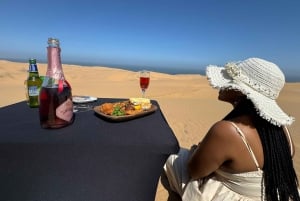 Walvisbay: Sandwich Harbour SUNSET Tour-End It Beautifully