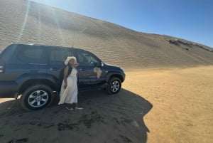 Walvisbay: Sandwich Harbour SUNSET Tour-End It Beautifully