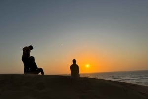 Walvisbay: Sandwich Harbour SUNSET Tour-End It Beautifully