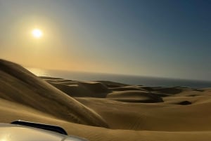 Walvisbay: Sandwich Harbour SUNSET Tour-End It Beautifully