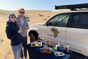 Walvisbay: Sandwich Harbour SUNSET Tour-End It Beautifully