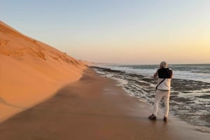 Walvisbay: Sandwich Harbour SUNSET Tour-End It Beautifully
