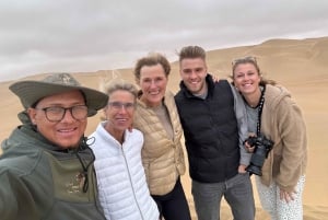 Walvisbay: Sandwich Harbour SUNSET Tour-End It Beautifully