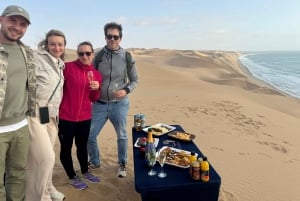 Walvisbay: Sandwich Harbour SUNSET Tour-End It Beautifully