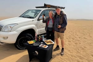 Walvisbay: Sandwich Harbour SUNSET Tour-End It Beautifully