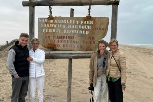 Walvisbay: Sandwich Harbour SUNSET Tour-End It Beautifully