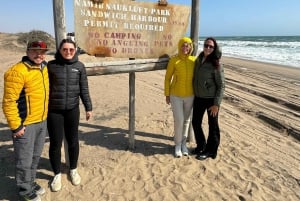 Walvisbay: Sandwich Harbour SUNSET Tour-End It Beautifully