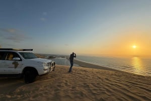 Walvisbay: Sandwich Harbour SUNSET Tour-End It Beautifully