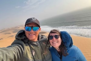 Walvisbay: Sandwich Harbour SUNSET Tour-End It Beautifully