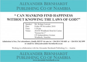 Can mankind find happiness without knowing the laws of God?
