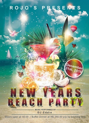 Rojo New Years Beach Party