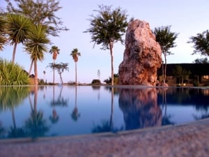 Kalahari Pool @ Lapa Lange Game Lodge